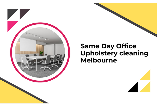 Office Upholstery cleaning 